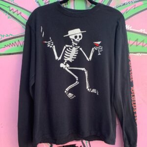 Photo detail:SOCIAL DISTORTION SKELLY GRAPHIC LONG SLEEVE T-SHIRT