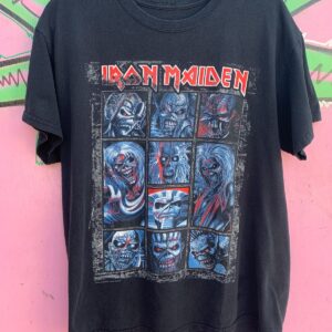 Photo detail:REPOP IRON MAIDEN NINE EDDIES GRAPHIC T-SHIRT