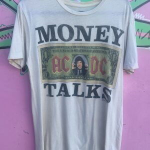 Photo detail:AS-IS REPOP AC DC MONEY TALKS GRAPHIC T-SHIRT