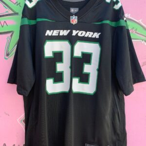 Photo detail:NFL NEW YORK JETS #33 ADAMS FOOTBALL JERSEY