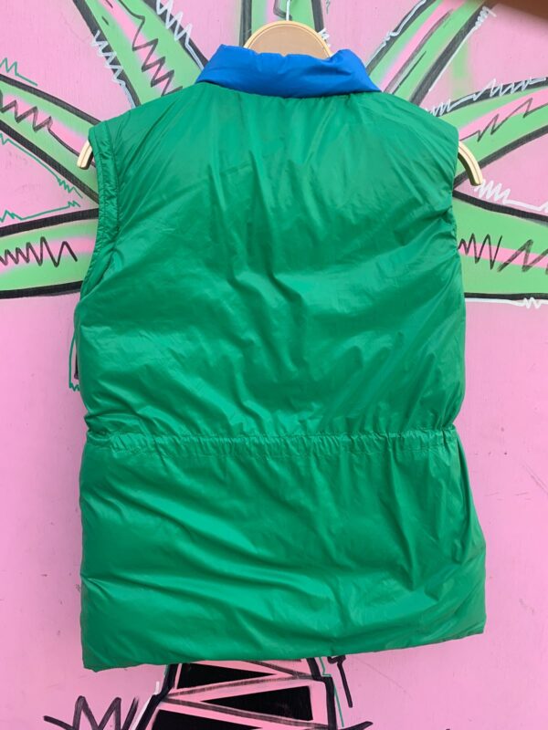 NEON COLORBLOCK REVERSIBLE PUFFER VEST