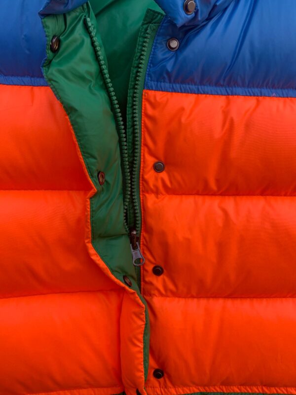 NEON COLORBLOCK REVERSIBLE PUFFER VEST