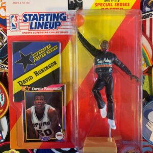 Photo detail:1992 NBA DAVID ROBINSON SAN ANTONIO SPURS STARTING LINEUP ACTION FIGURE