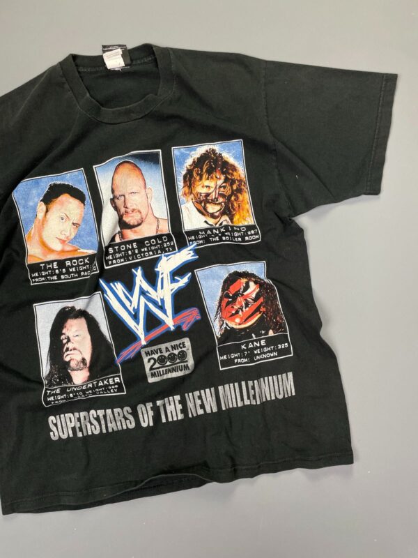 WWF SUPERSTARS OF THE NEW MILLENIUM Y2K ROCK, STONE COLD, MANKIND, UNDERTAKER KANE WWF ATTITUDE