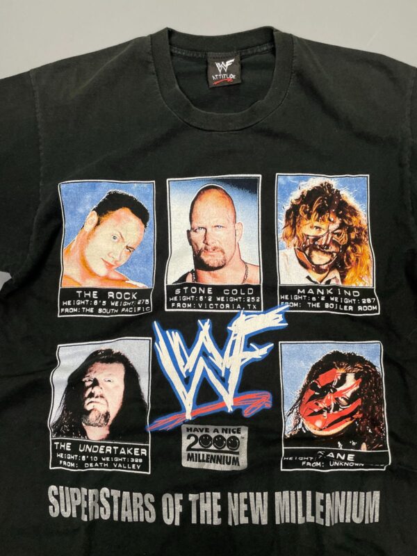 WWF SUPERSTARS OF THE NEW MILLENIUM Y2K ROCK, STONE COLD, MANKIND, UNDERTAKER KANE WWF ATTITUDE