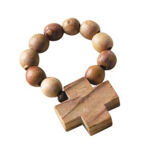 Photo detail:OLIVE WOOD ROSARY PRAYER RING