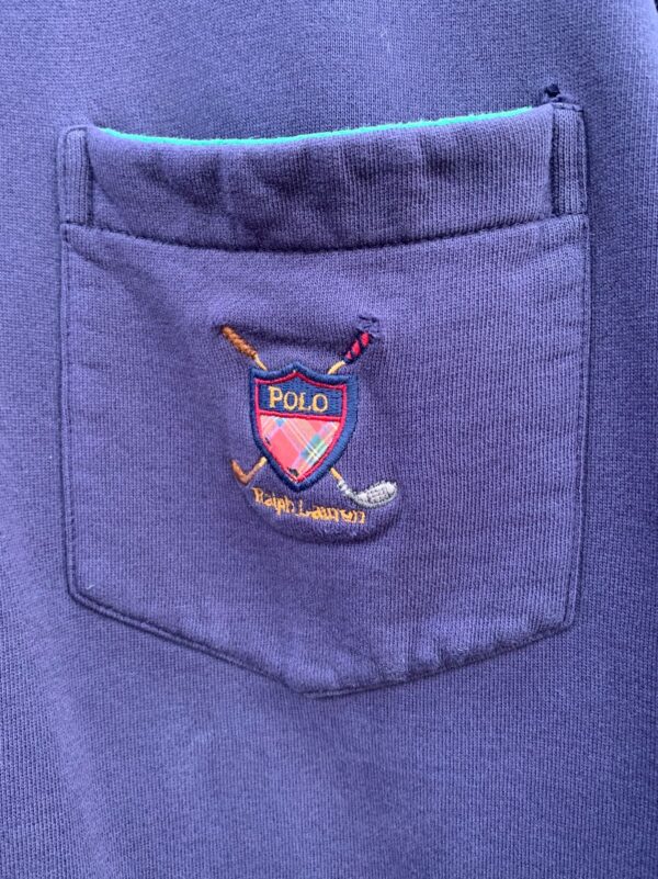 POLO BY RALPH LAUREN GOLF CLUB SHIELD COLLARED SWEATER