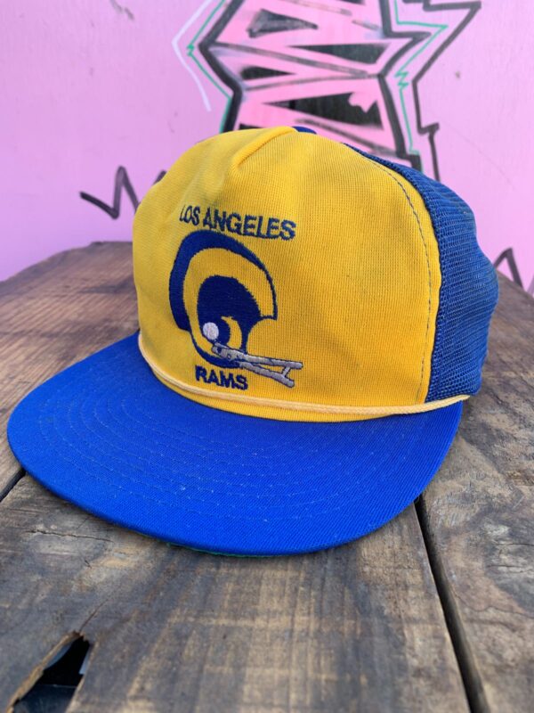 RETRO NFL LOS ANGELES RAMS TRUCKER SNAPBACK HAT