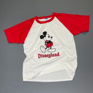 Photo detail:KILLER! 1980S DEADSTOCK SHORT SLEEVE MICKEY MOUSE RAGLAN TEE