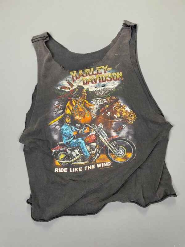 SO RAD! RIDE LIKE THE WIND HARLEY DAVIDSON CUT SLEEVE TANK