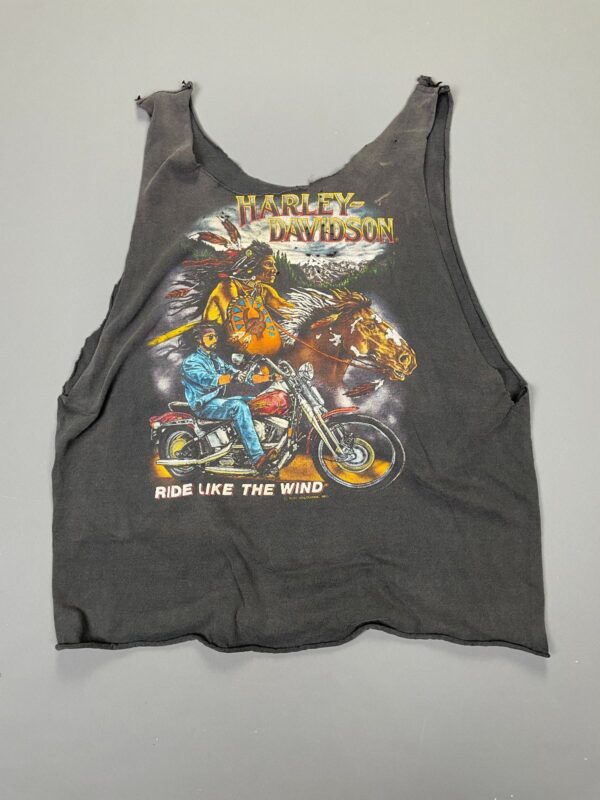 SO RAD! RIDE LIKE THE WIND HARLEY DAVIDSON CUT SLEEVE TANK