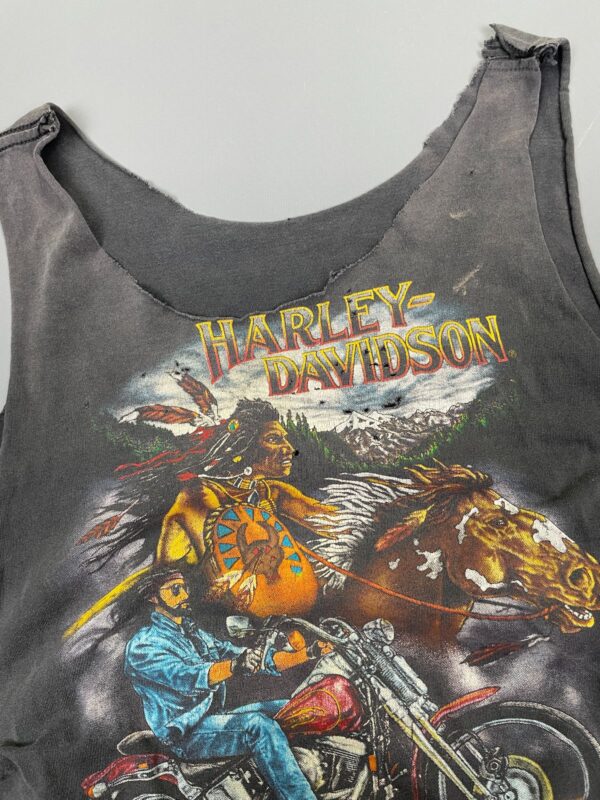 SO RAD! RIDE LIKE THE WIND HARLEY DAVIDSON CUT SLEEVE TANK