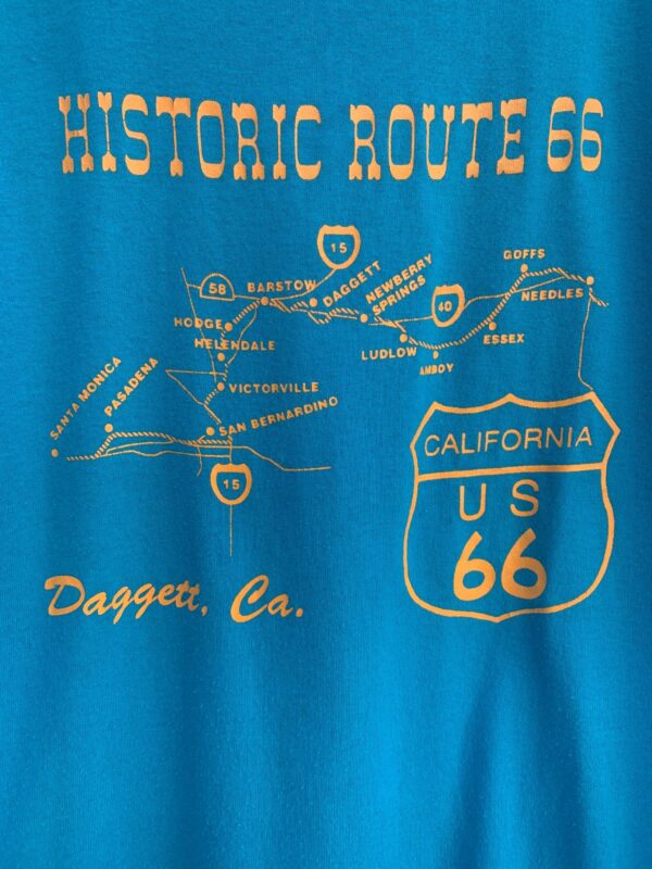 HISTORIC ROUTE 66 GRAPHIC SINGLE STITCH T-SHIRT