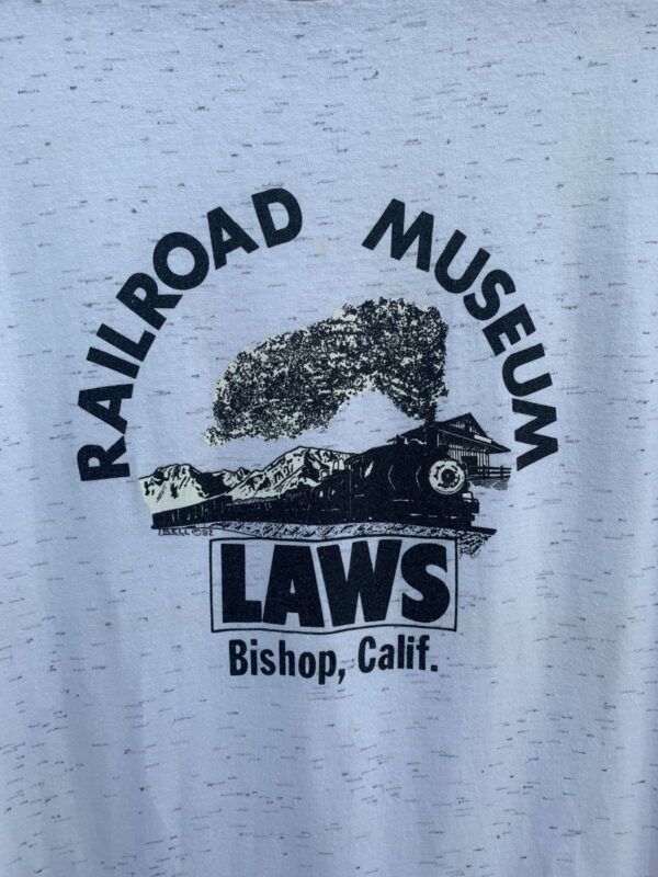 LAWS RAILROAD MUSEUM BISHOP CALIFORNIA T-SHIRT