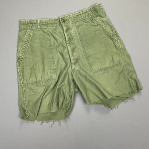 Photo detail:RAD! VIETNAM ERA COTTON SATEEN CUT OFF MILITARY SHORTS