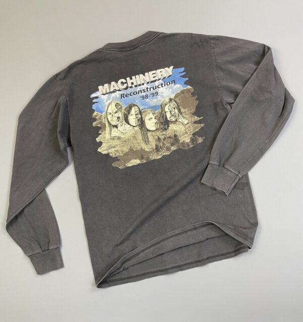 MACHINERY 98- 99 RECONSTRUCTION TOUR LONG SLEEVE GRAPHIC T SHIRT