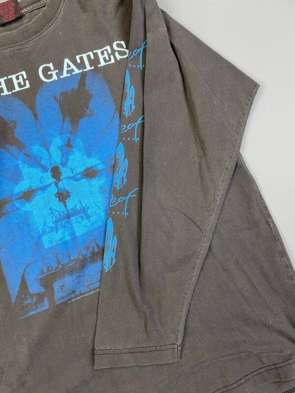 AT THE GATES 1993 WITH FEAR I KISS THE BURNING DARKNESS LONG SLEEVE GRAPHIC T SHIRT