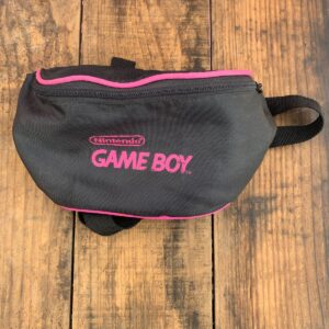 Photo detail:RETRO GAMEBOY FANNY PACK W/ PINK PIPING