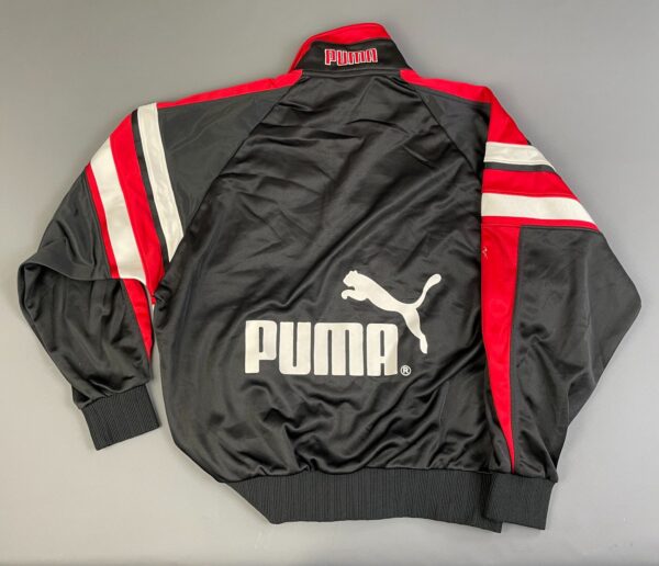 SO CUTE!!! COLORBLOCK ZIP-UP TRACK JACKET EMBROIDERED PUMA BACK LOGO