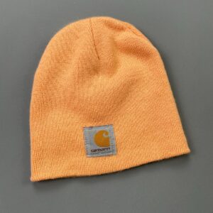 Photo detail:BASIC SORBET PEACH COLORED CARHARTT KNIT BEANIE