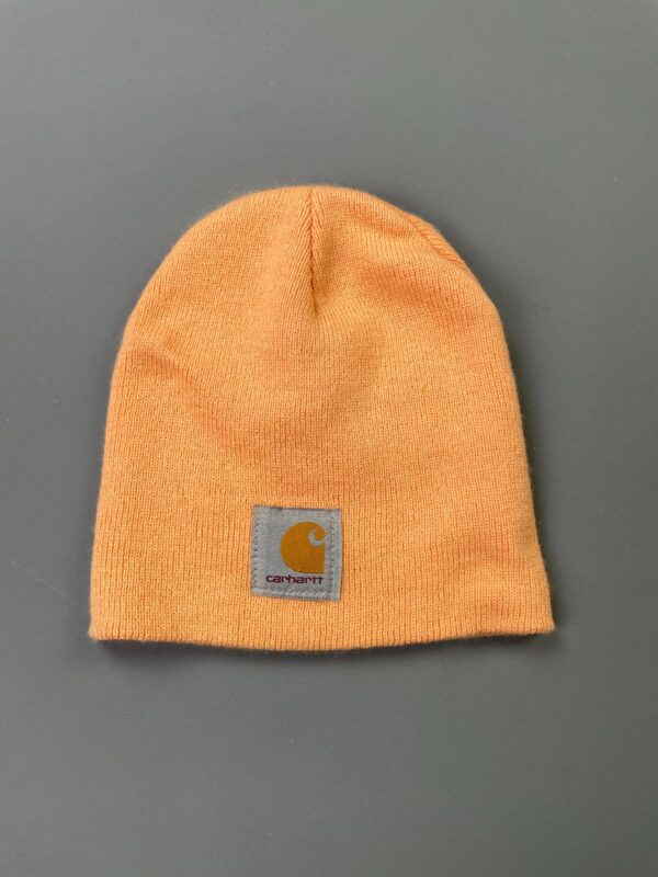 BASIC SORBET PEACH COLORED CARHARTT KNIT BEANIE