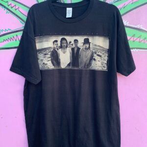 Photo detail:U2 - 1987 THE JOSHUA TREE TOUR EUROPE GRAPHIC T SHIRT