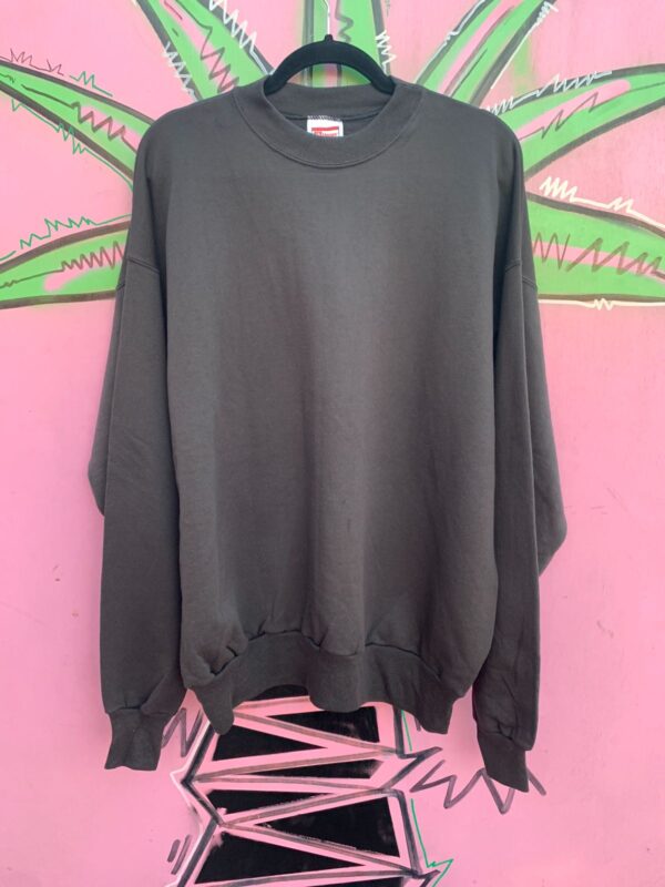 BLACK DEADSTOCK CREWNECK SWEATSHIRT