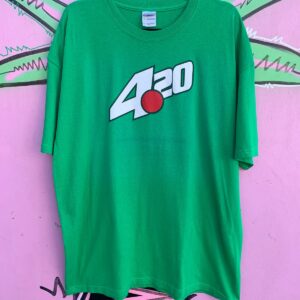 Photo detail:*AS-IS* DEADSTOCK 420 7-UP GRAPHIC TSHIRT