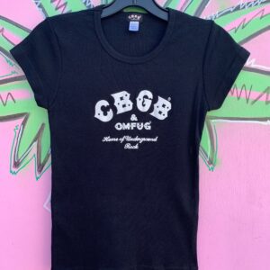 Photo detail:TSHIRT FITTED CBGB *DEADSTOCK