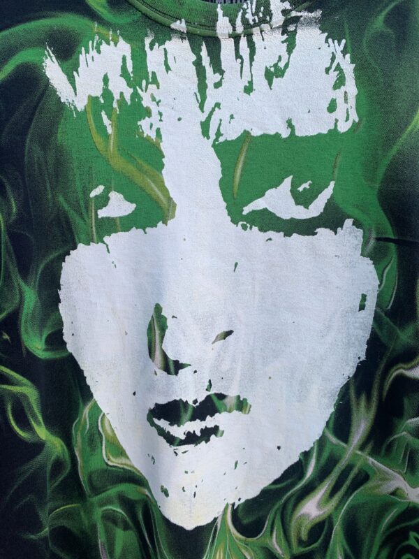 SIOUXSIE AND THE BANSHEES OVER Y2K SMOKING SKULL GRAPHIC T-SHIRT