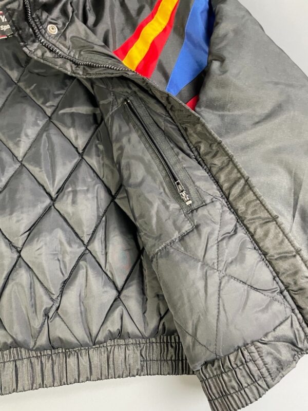 RAD!!! COLORBLOCK EMBROIDERED YAMAHA SKI JACKET QUILTED LINING