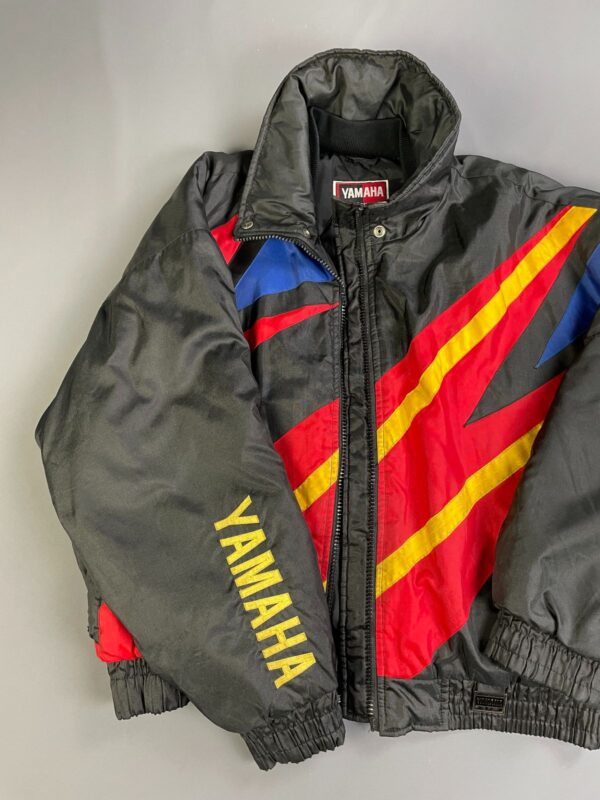 RAD!!! COLORBLOCK EMBROIDERED YAMAHA SKI JACKET QUILTED LINING