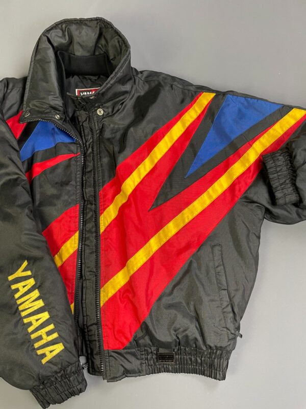 RAD!!! COLORBLOCK EMBROIDERED YAMAHA SKI JACKET QUILTED LINING