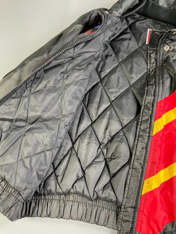 RAD!!! COLORBLOCK EMBROIDERED YAMAHA SKI JACKET QUILTED LINING