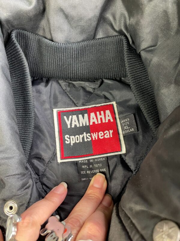 RAD!!! COLORBLOCK EMBROIDERED YAMAHA SKI JACKET QUILTED LINING