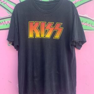 Photo detail:FADED 2006 KISS LOGO BAND T-SHIRT