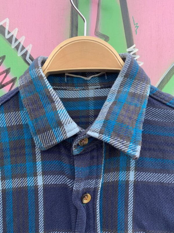 AS-IS RETRO SOFT & HEAVY COTTON FLANNEL SHIRT SMALLER FIT