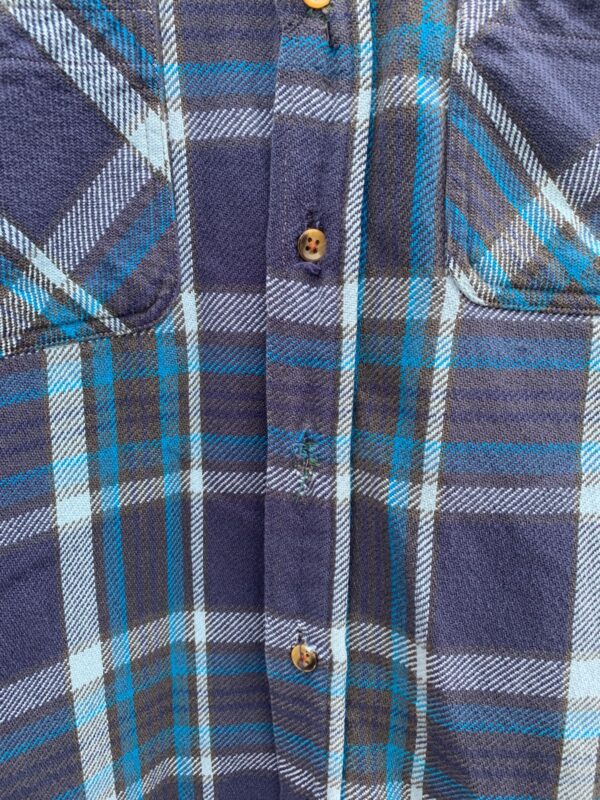 AS-IS RETRO SOFT & HEAVY COTTON FLANNEL SHIRT SMALLER FIT