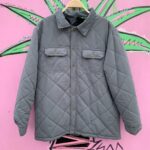AS-IS PUFFY QUILTED UTILITY OUTERWEAR JACKET