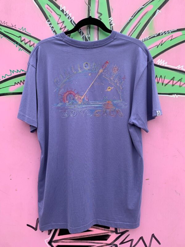 PERIWINKLE EMBROIDERED BILLIONAIRE BOYS CLUB TSHIRT