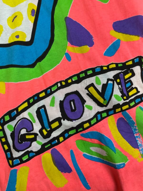 DEADSTOCK NEON ALLOVER PRINT BODY GLOVE TSHIRT ALLOVER PRINT NWT