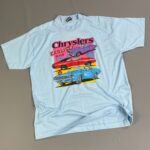 1995 CHRYSLER AT CARLISLE GRAPHIC SINGLE STITCH T-SHIRT *DEADSTOCK