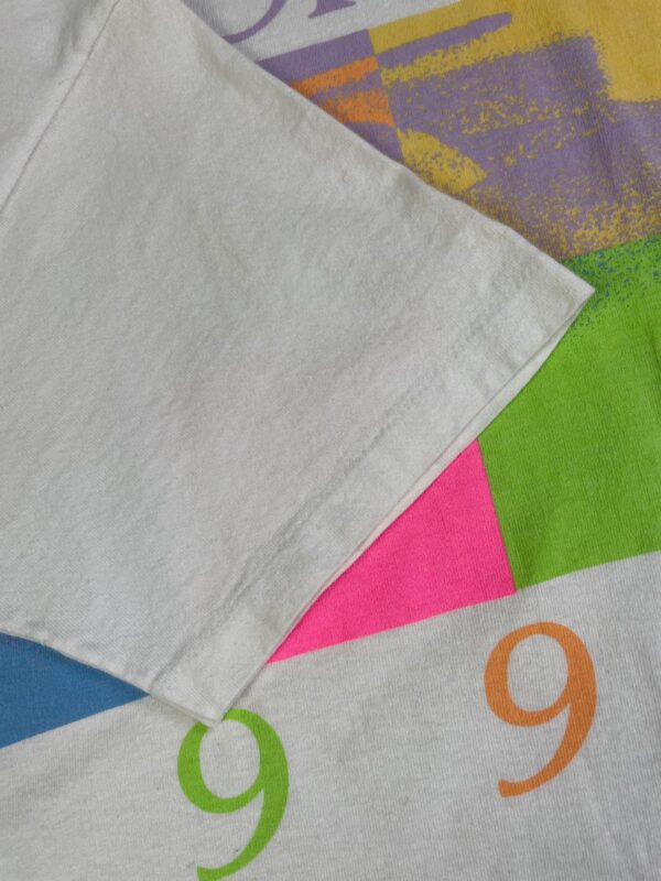 DAYGLOW US OPEN 1991 GRAPHIC SINGLE STITCH  T-SHIRT