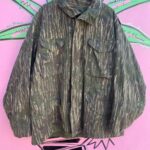 REALTREE FOREST CAMO COLD WEATHER MILITARY JACKET W/ HIDEAWAY HOOD