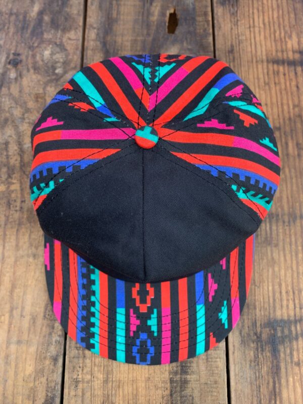 FUNKY RODEO GEOMETRIC PRINT SNAPBACK HAT