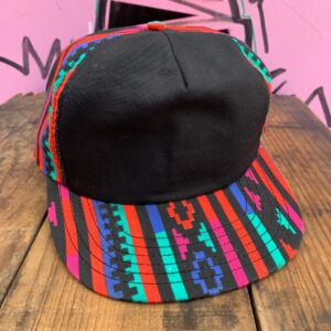 Photo detail:FUNKY RODEO GEOMETRIC PRINT SNAPBACK HAT