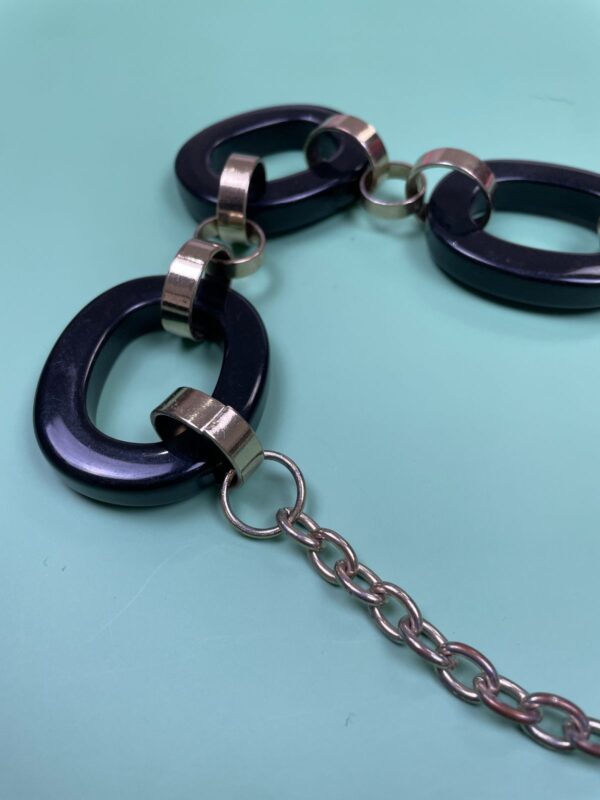 *AS-IS* AMAZING 1960S MOD STYLE HEAVY LOOP CHAIN BELT