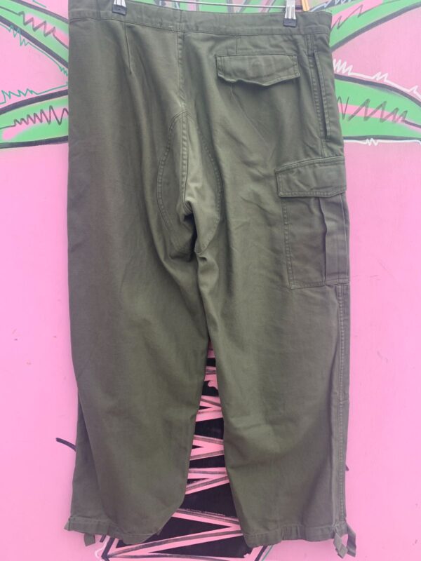 1991 MILITARY GRADE DOUBLE KNEE BUTTON FLY DRAWSTRING CARGO OVER PANTS