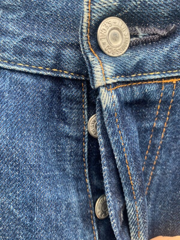 LEVIS 501XX BIG E REISSUE BUTTON FLY DENIM PANTS