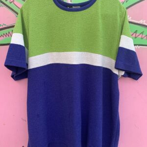 Photo detail:FUN! 1990S OVERSIZED COLORBLOCK TERRY CLOTH BOXY SHIRT